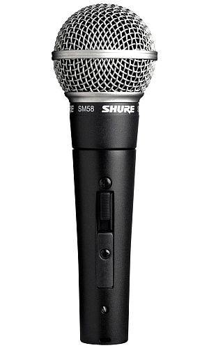 Shure SM58SE Вокальный динамический микрофон.